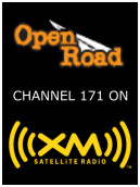 Open Road on XM Satellite Radio