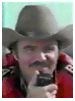 Burt Reynolds as the Bandit in Smokey and The Bandit